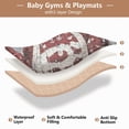thumbnail image 5 of WOBOGO The Antler Lass Baby Playmats Extra Large Waterproof Rollable Activity Pads for Toddlers 50×50inch, 5 of 7