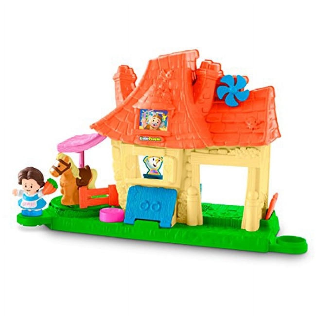 Fisher-Price Little People Disney Princess, Belle's Caring House Playset