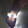 thumbnail image 2 of 50PCS Music&Sound Activated LED Bracelets White Light Bracelets Rhythmic Bracelet Glow Accessories Wedding Party, 2 of 10