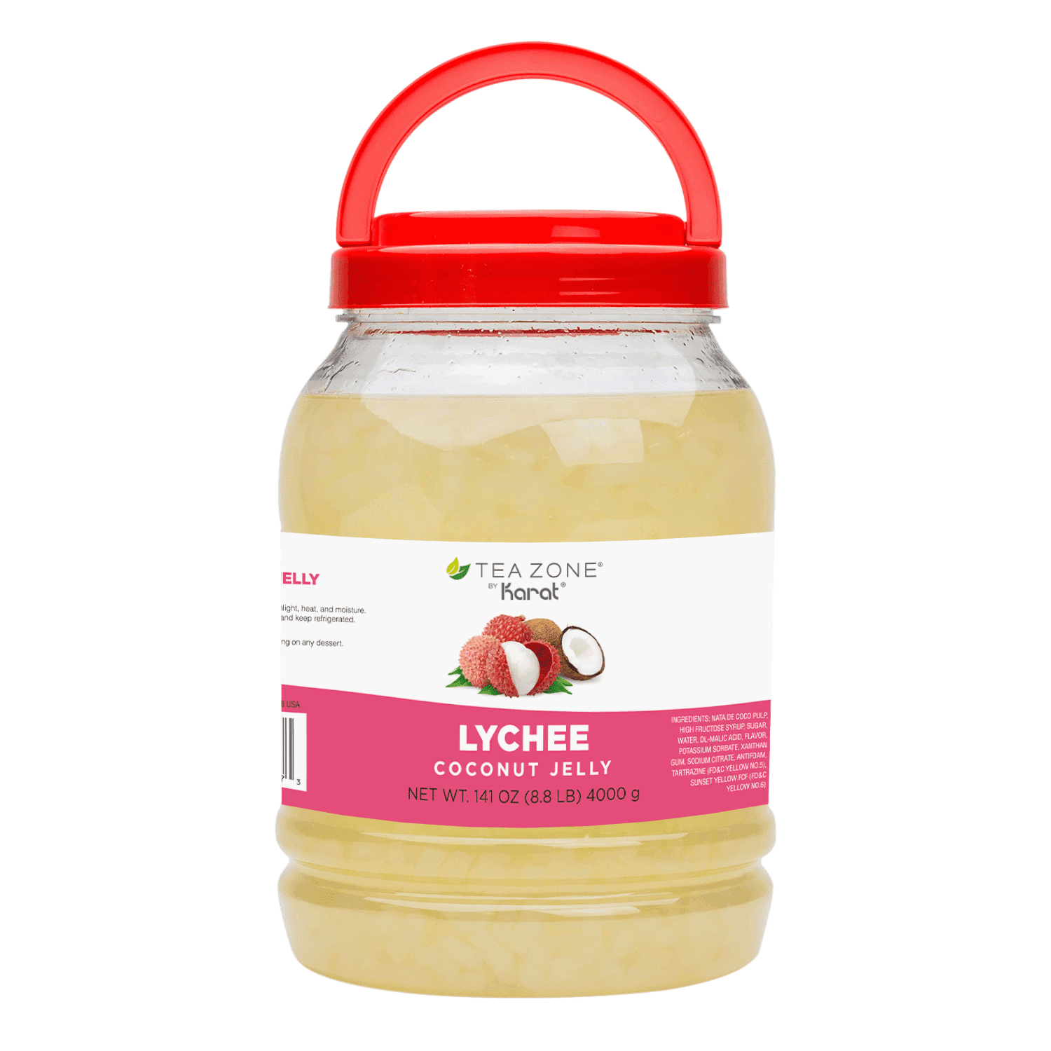 Tea Zone Lychee Coconut Jelly (8.8 lbs)