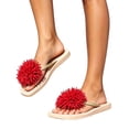thumbnail image 5 of jiaxiM Flip Flops Women Thong Sandals for Women Wide Cushioned Memory Foam Slippers for Women Non- Sandals with Arch Support for Woman Rubber Sole Shower Shoes, 5 of 5