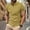 Yellow, variant on Men's Polo Shirts 4XL Big And Tall Under $10 Fashion Comfy Solid Short Sleeve Turndown Collar Regular Casual Shirt