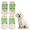 Beige, variant on GASTROPOD 4Pcs Socks with Grippers for Medium Dog,Anti-Slip Rubber Sole Dog Socks,Cartoon Bear Pattern High-Stretch Cuff for Easy on & Off Paw Socks for Tile Floors,M,Brown