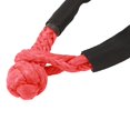 thumbnail image 2 of 2Pcs Towing Soft Shackle 38000Lbs Breaking Force Tear Resistance Portable for Truck Large SUVs Offroad Vehicels Black, 2 of 3