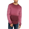 thumbnail image 3 of Buffalo David Bitton Chandail Molletonné en Éponge Française pour Homme, Violet, Grand, 3 of 4