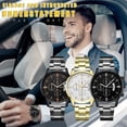 thumbnail image 1 of PVCS Montres Mode Homme Horloges Montres Cuir Décontracté Robes Poignet Cristaux, 1 of 6