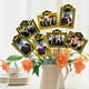 thumbnail image 1 of piezas de palitos para centros de mesa con fotos de graduación, decoraciones para fiestas de graduación, adornos para mesa con fotos de graduación para fiestas universitarias/secundarias, bolígrafo pa, 1 of 6