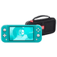 thumbnail image 1 of Nintendo Switch Lite Game Console with Retrofam Carry Case International Version - Turquoise (Refurbished), 1 of 5