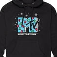 thumbnail image 3 of MTV - MTV Logo - Men's Pullover Hooded Fleece Sweatshirt, 3 of 5