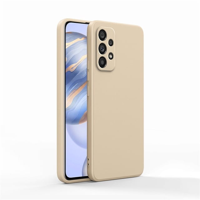 Funda de teléfono básica para Samsung Galaxy A04S, A22, A32, A42, A52, A52S, A72, A13, A23, A33, A53, A54, A73, 5G, fundas clásicas de silicona líquida suave comercio de xuanjing unisex