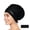 Black, variant on Adjustable Large Swim Cap for Women Men, Waterproof Silicone Swimming Caps Ideal for Long Hair, Thick Curly Hair & Dreadlocks Braids Weaves Afro Hair - Keep Hairstyle Unchanged-Black