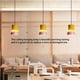 thumbnail image 5 of Inteprter Dormitorio Lámpara colgante Oficina Hotel Restaurante Estilo moderno Aleación de aluminio Techo Lámparas colgantes Lámparas Iluminación y accesorios Tipo E, 5 of 6