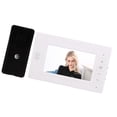 thumbnail image 1 of Cámara de Timbre, De Intercomunicacia de Vídeo Inteligente Con Pantalla de 7 Pulgadas, Kits de Timbre de Teléfono Con Cable de Gran Angular de 120 Grados Con Visión, 1 of 7