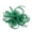 Ink green, variant on Elegant Feathered Fascinator Embellished Tulle Hair Flower Vintage Styles Clip For Bride Parties Headpiece