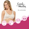 thumbnail image 3 of Carole Martin Full-Freedom Comfort Bra Wireless Front Closure Style 7218 Set of 3-Red 46, 3 of 27