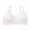 White, variant on Women's Spaghetti Strap Support Bralettes No Underwire Workout Yoga Bras Wireless Seamless Comfortable Sports Lingeries