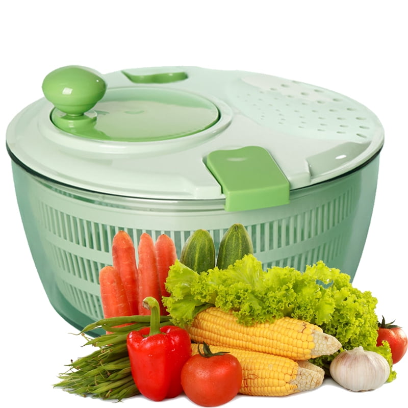 Salad Spinner Large Lettuce Spinner for Vegetable wash, Lettuce Dryer