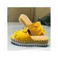 thumbnail image 3 of Wazshop Slide Sandals for Womens,Summer Beach Espadrilles Bow Casual Shoes, 3 of 4