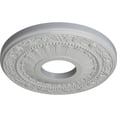 thumbnail image 3 of Ekena Millwork 12 1/8"OD x 3 5/8"ID x 7/8"P Nadia Ceiling Medallion (Fits Canopies up to 4 7/8"), Hand-Painted Frost, 3 of 8
