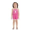thumbnail image 2 of Peppa Pig Toddler Girls Sleeveless Graphic Romper, Sizes 12M-5T, 2 of 7