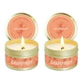 thumbnail image 1 of Velas perfumadas con aceites esenciales, latas de cera de soja, fragancia natural de plantas, creatividad, 2 uds., 1 of 6
