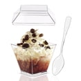 thumbnail image 1 of Mini Vasos para Servir Aperitivos Plástico Postre 50/100 60ml, 1 of 9