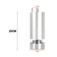 thumbnail image 7 of 4Pcs Table Feet M10 Alloy Metal Furniture Legs for Beds Coffee Tables Couch Argent 25cm, 7 of 7