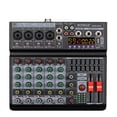 thumbnail image 1 of BOMGE BMG-06A Mezclador de DJ Bluetooth USB de 6 Canales con Phantom 48V, 1 of 9
