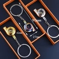 thumbnail image 3 of Keychain Automotive Part Car Gift Key Chain Ring Car modification turbocharged keychain Metal Turbo Keychain Pendant（color： gold, 3 of 3