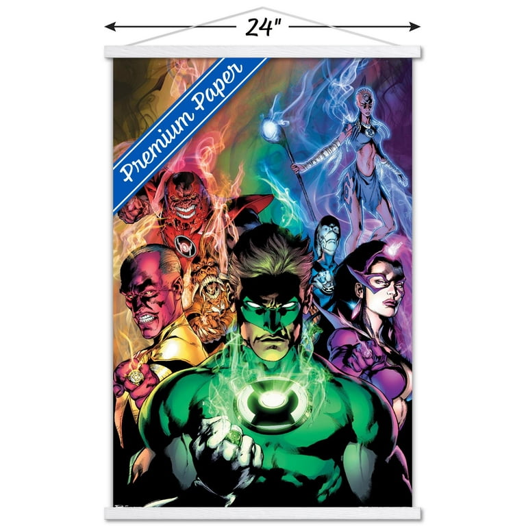 DC Comics - The Green Lantern - Blackest Night Wall Poster with