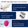 thumbnail image 4 of Reusable Full Face Respirator Mask,6800 GasMask with Filters 6001&2091, Bayonet Connection, Silicone Face Seal, 4 of 5