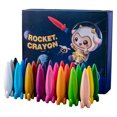 thumbnail image 1 of TAIWO Space Washable Crayons for Toddlers (24 Count), 1 of 7