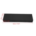 thumbnail image 3 of Unique Bargains 2pcs 30x10x3cm Car Garage Wall Guard Door Bumper Protector Anti Collision Black, 3 of 7