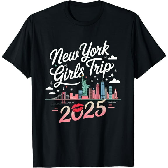 Exquisite and comfortable-New York Trip For Friends 2025 Matching Holiday T-Shirt