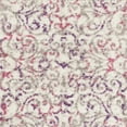 thumbnail image 6 of SAFAVIEH Skyler Franklin Floral Runner Rug, Ivory/Pink, 2' x 8', 6 of 7