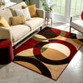 thumbnail image 5 of Well Woven Dulcet Bingo Modern Geometric Red 5'3" x 7'3" Living Room Rug, 5 of 8