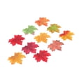 thumbnail image 4 of 300 Uds. Hojas de arce artificiales de otoño tela de seda multicolor Hojas de arce falsas para fiesta de boda, 4 of 14