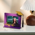 thumbnail image 4 of CaiYueKe 2026 Graduation Photo Frame with Cap and Tassel, Wooden Desktop Ornament, College Keepsake, Commencement Tabletop Display Decoration for Graduates, 4 of 6