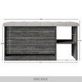 thumbnail image 5 of Castle Place Upholstered 41"L x 22" H Bench with Shoe Storage, Dark Grey, 5 of 9