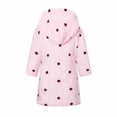 Christmas Deals 2023! Kids Big Little Girl Bathrobe,Girls Fleece Robe