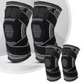 thumbnail image 2 of Breathable Elastic Knee Support Compression Knee Support Strap Adjustable Strap 2pc, 2 of 8