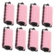thumbnail image 1 of Rulos para dar volumen al cabello, color rosa, de espuma suave, con fijación automática, para peinar durante la noche, para hombres y mujeres., 1 of 5