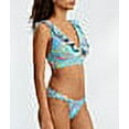 thumbnail image 4 of Paisley Pop Willa Ruffle Wire-Free Bikini Top Swimsuit, 4 of 5