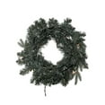 thumbnail image 3 of Kurt Adler 18" B/O Pre-Lit Warm White Cluster LED Blue Spruce Wreath, 3 of 4