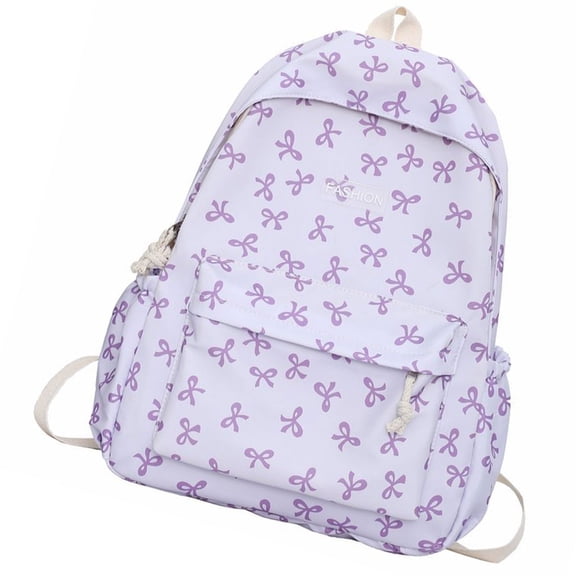 Japanese Styles Backpack Lovely Bows Backpack Student School Backpack Large Capacity Backpack Teens Travel Daypack
