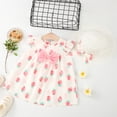 thumbnail image 2 of Ruyang Baby Girl Clothes Toddler Girls Princess Dress Girls Ruffle Smocked Dresses +Hat Casual 𝐒undress Summer Dance Outfit, 2 of 8