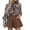 Autre, variante sur ITFABS Pantalon Court Taille Haute en Cuir pour Femme