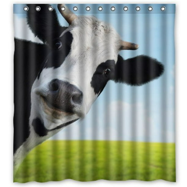 The fleece fabric can be used at home and commercial applications.fleece printed fabric animal print cow print / 58. walmart