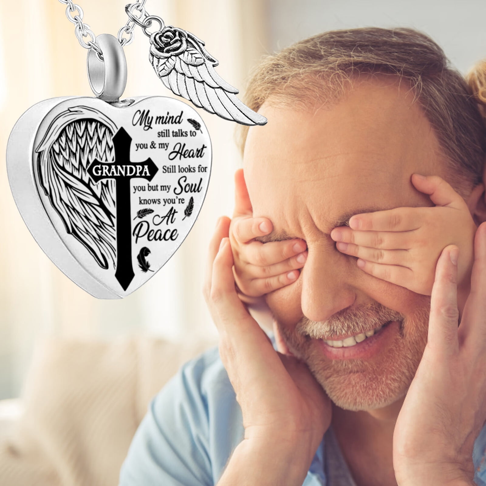 Cremation Jewelry For Ashes No Longer By My Side Forever In My Heart