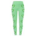 Women's Paddystripes Good Luck Green Pants Print Leggings Pants For